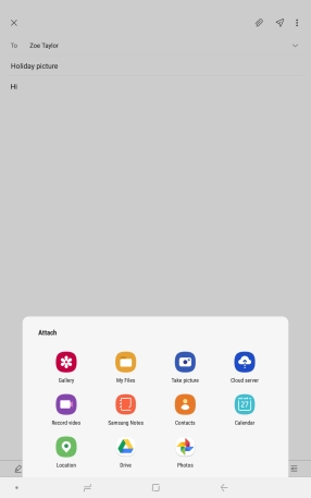Press My Files and go to the required folder.