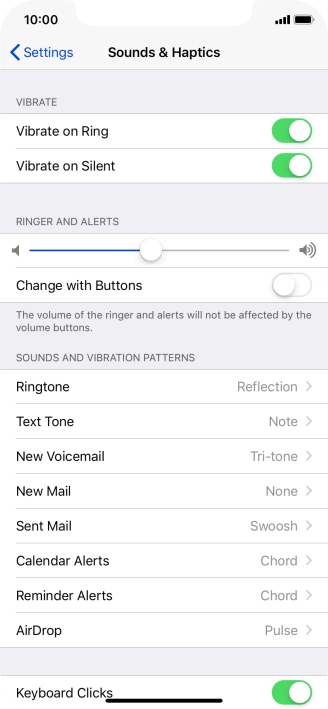 Press Ringtone.