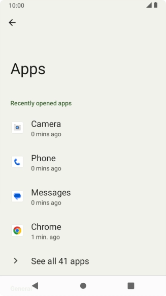 Press See all apps.