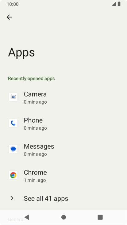 Press See all apps.