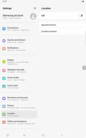 Press the indicator to turn the function on or off. Press the indicator to turn the function on or off.