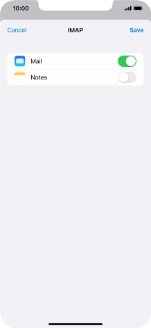 Press Save. Your email account has now been set up. To select more settings for incoming and outgoing server, proceed with the following steps.