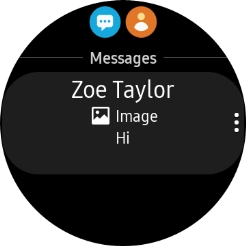 Press the required picture message.