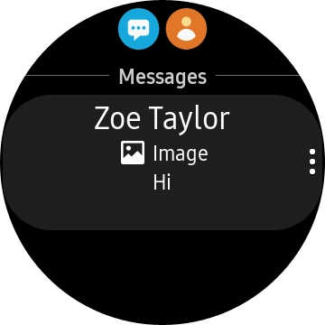 Press the required picture message.