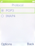 Select POP3. Select POP3.