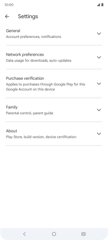 Press Network preferences.