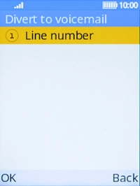 Select Line number.