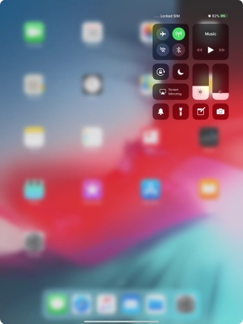 Press the sound mode icon to turn silent mode on or off.