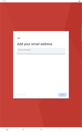 Press the field below 