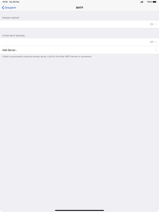 Press the field below 