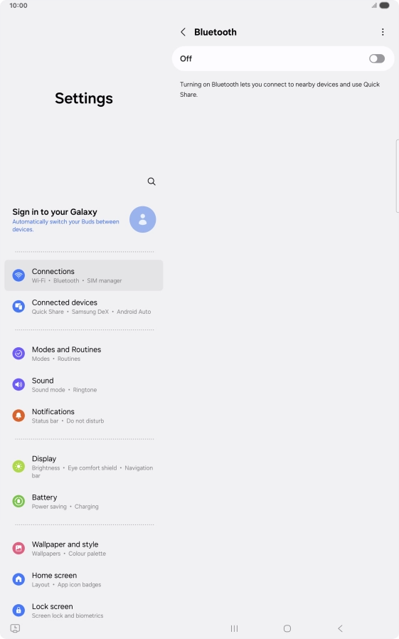 Press the indicator to turn on the function.