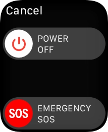 Press and drag the power off icon right. Press and drag the power off icon right.