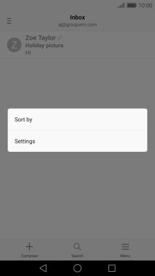Press Settings.