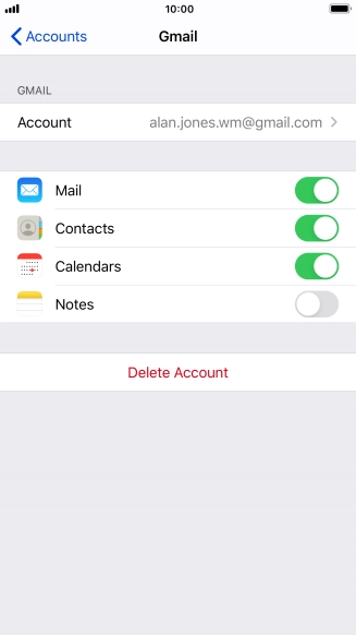 Press the Home key to return to the home screen. Press the Home key to return to the home screen.
