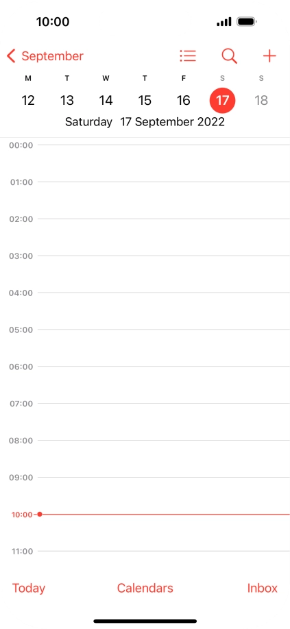 Slide your finger upwards starting from the bottom of the screen to return to the home screen.