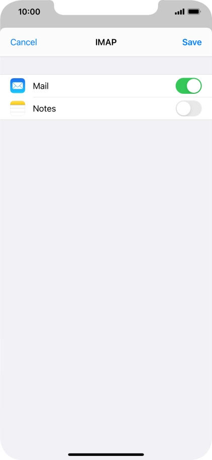 Press Save. Your email account has now been set up. To select more settings for incoming and outgoing server, proceed with the following steps.