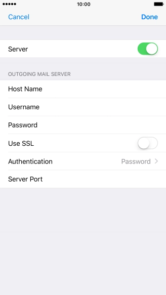Press Authentication.