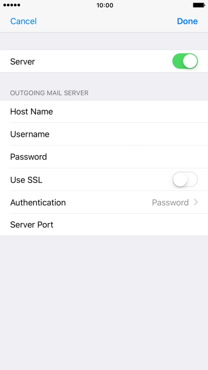 Press Authentication.
