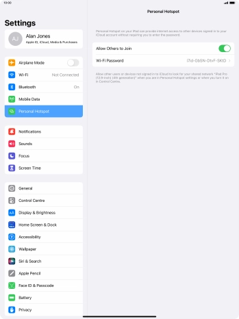 Slide your finger upwards starting from the bottom of the screen to return to the home screen.