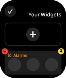 Press the confirm icon. Press the confirm icon.