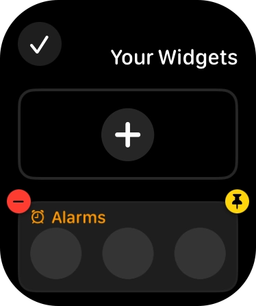 Press the confirm icon. Press the confirm icon.