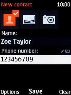 Press the Navigation key.
