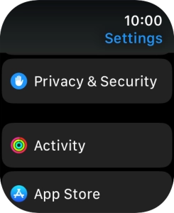 Press Privacy & Security.