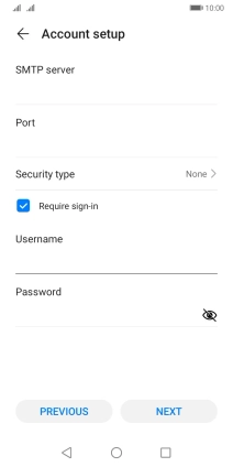 Press the field below 