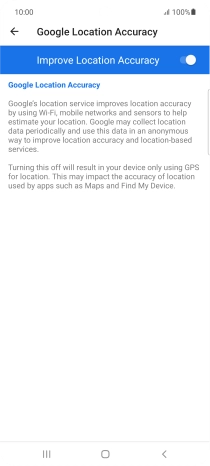 If you press the indicator next to 