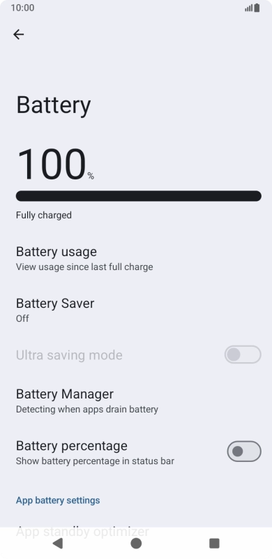 Press Battery Saver.