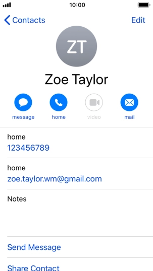 Press the required number.