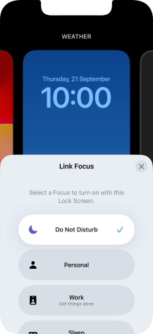 Press the close icon.