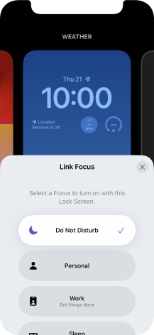Press the close icon.