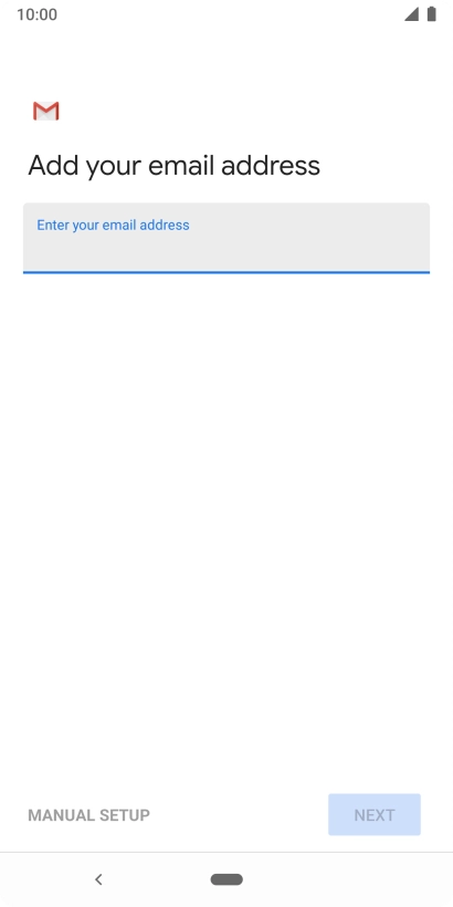 Press the field below 