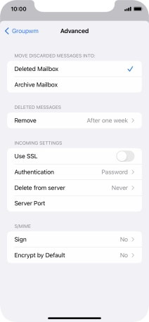 Press Authentication.