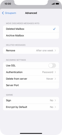 Press Authentication.