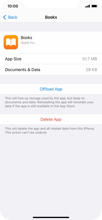 Press Offload App.