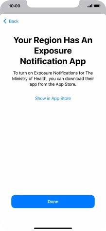 Press Show in App Store and follow the instructions on the screen to download and install the app.