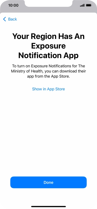Press Show in App Store and follow the instructions on the screen to download and install the app.