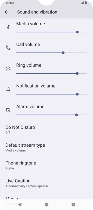 Press Phone ringtone.