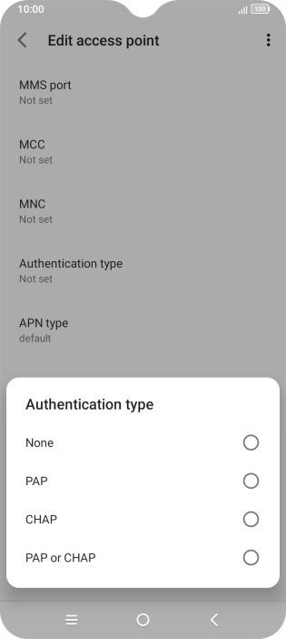 Press PAP. Press PAP.