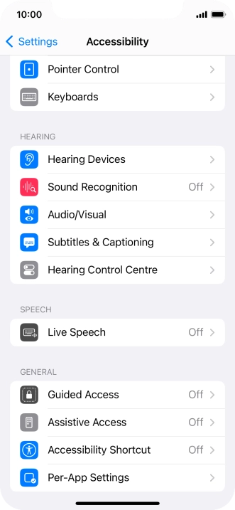Press the required category below 