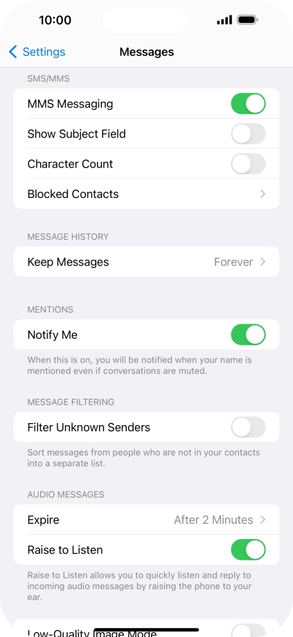 Slide your finger upwards starting from the bottom of the screen to return to the home screen.