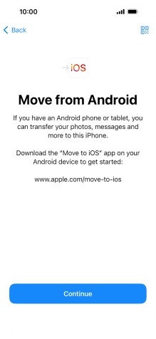 To transfer content to your phone, you need to install the app 