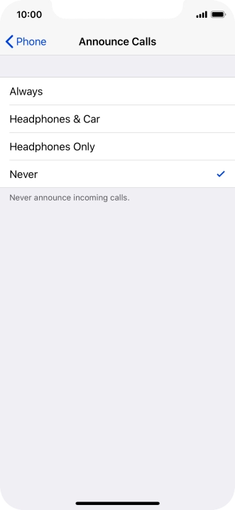 Press Always to turn on the function when silent mode is turned off.