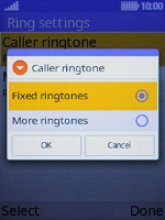 Highlight Fixed ringtones.