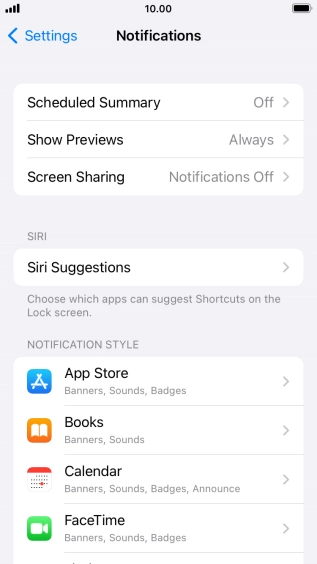 Press Scheduled Summary.