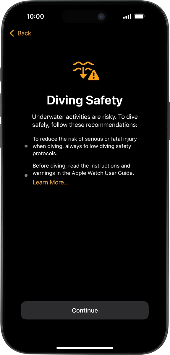 On your phone: Press Continue.
