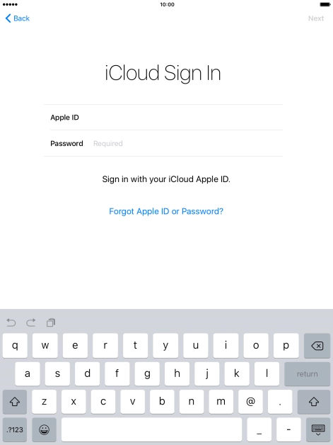 Press the field next to Press the field next to