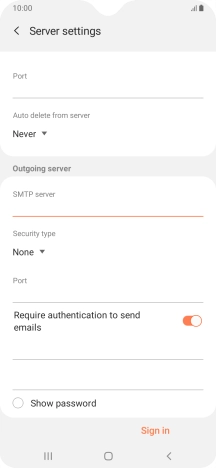 Press the drop down list below 